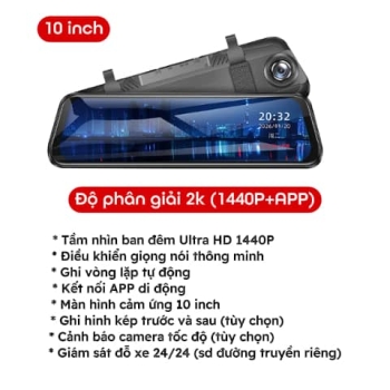 Camera hành trình gương Toyota Land Cruiser FJ